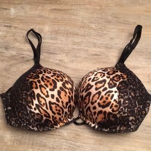 Victoria Secret Cheetah Bombshell bra 36C